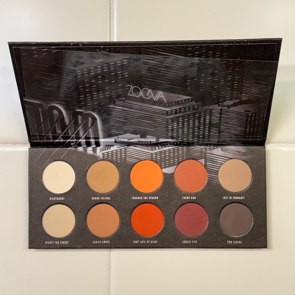 Zoeva Matte Eyeshadow Palette 10 Shades